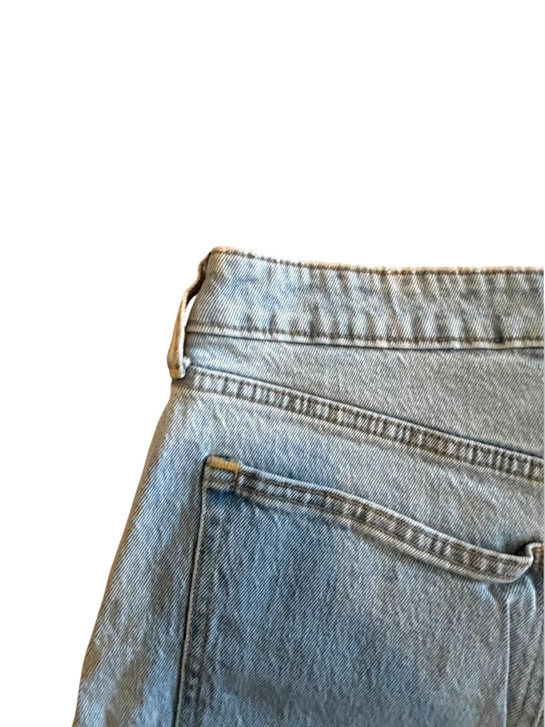Abercrombie &amp; Fitch Curve Love High Rise Dad Shorts Size 32 Large NWOT Cotton