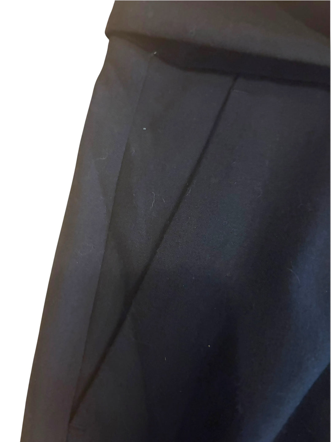 Banana Republic Black Tie Waist Cropped Tapered Pants Size 6 NWT Quiet Luxury