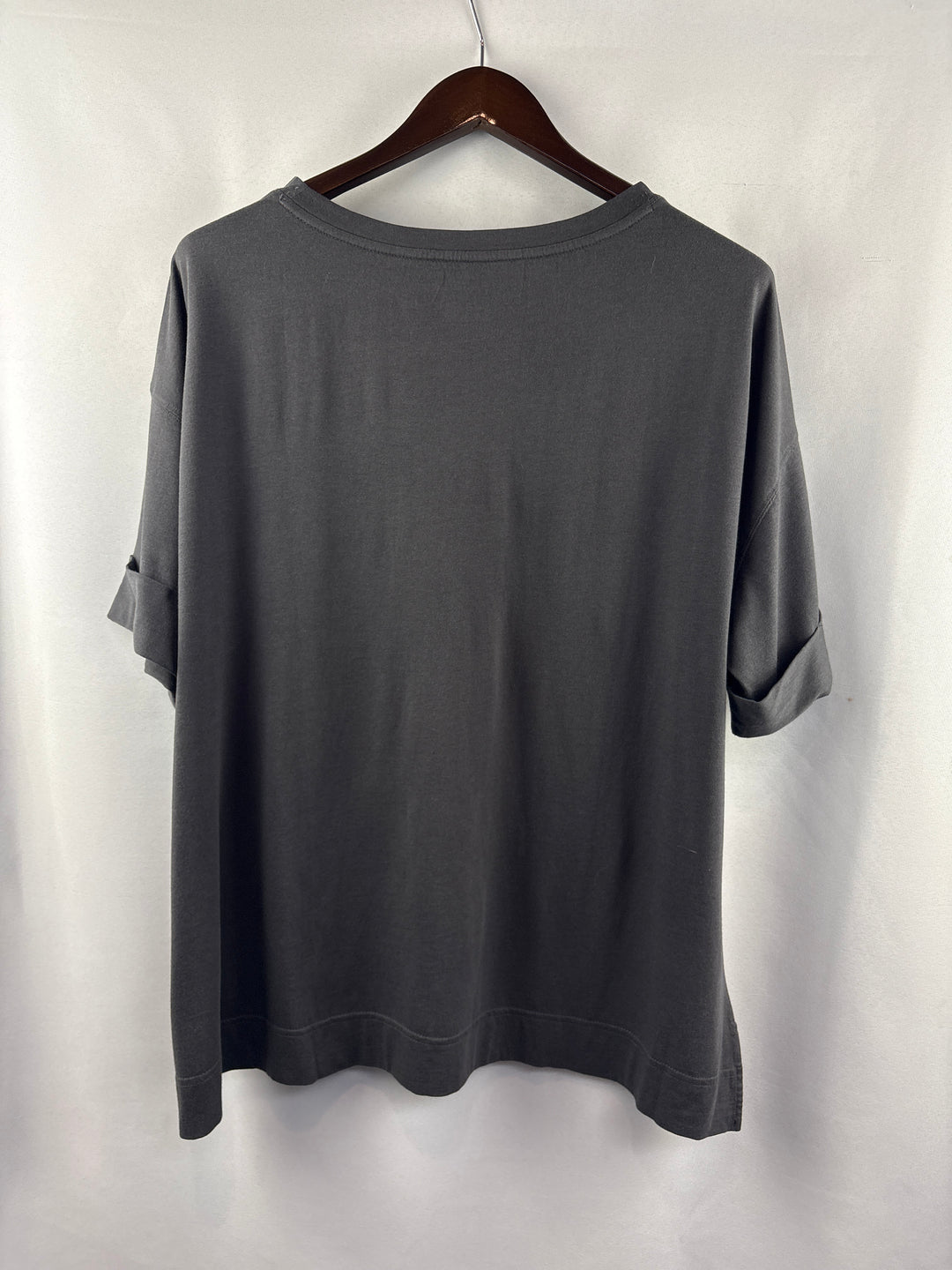 Women’s LOGO Principles XL Charcoal Gray Short Sleeve Shirt