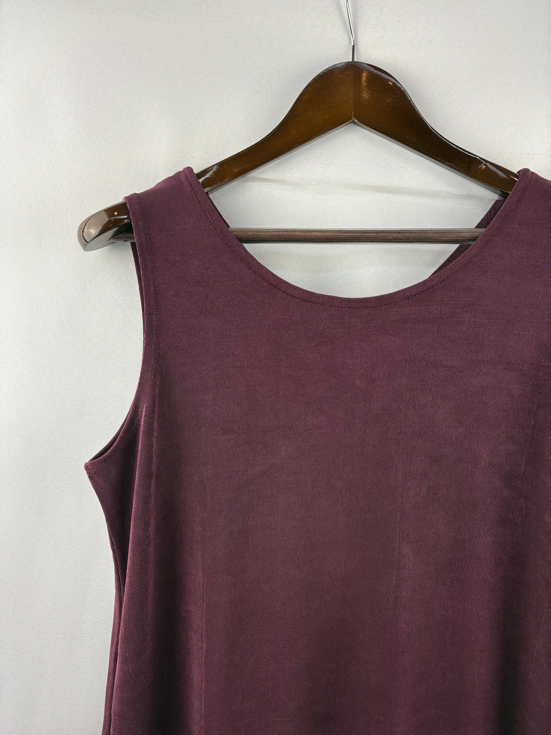 Women’s Chico’s Large Burgundy Tank Blouse