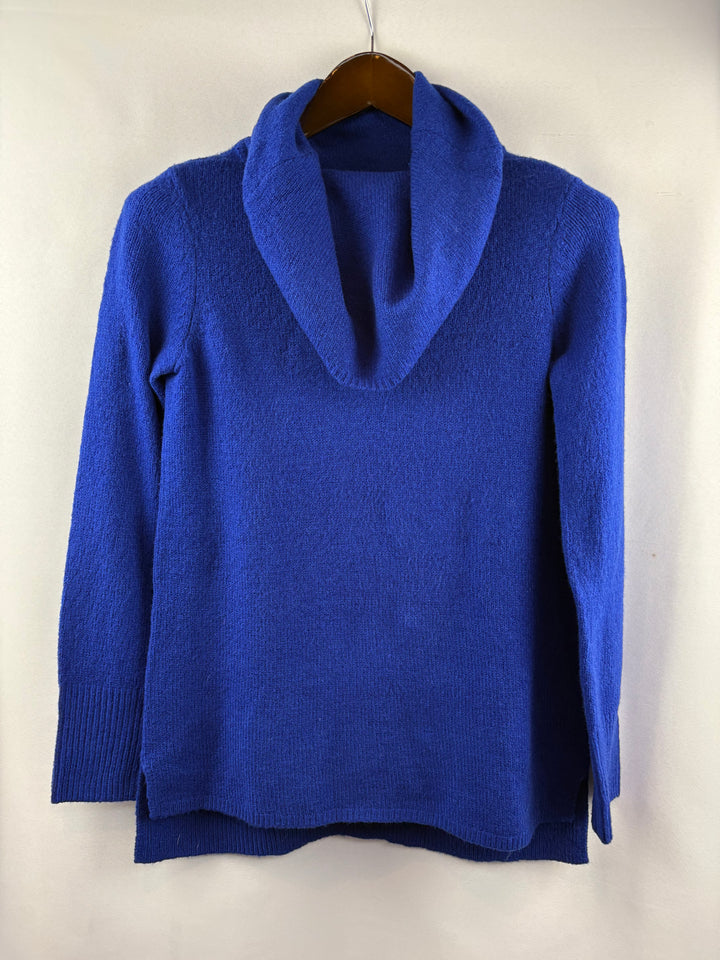 Women’s DKNY Jeans Small Blue Mockturtleneck Sweater