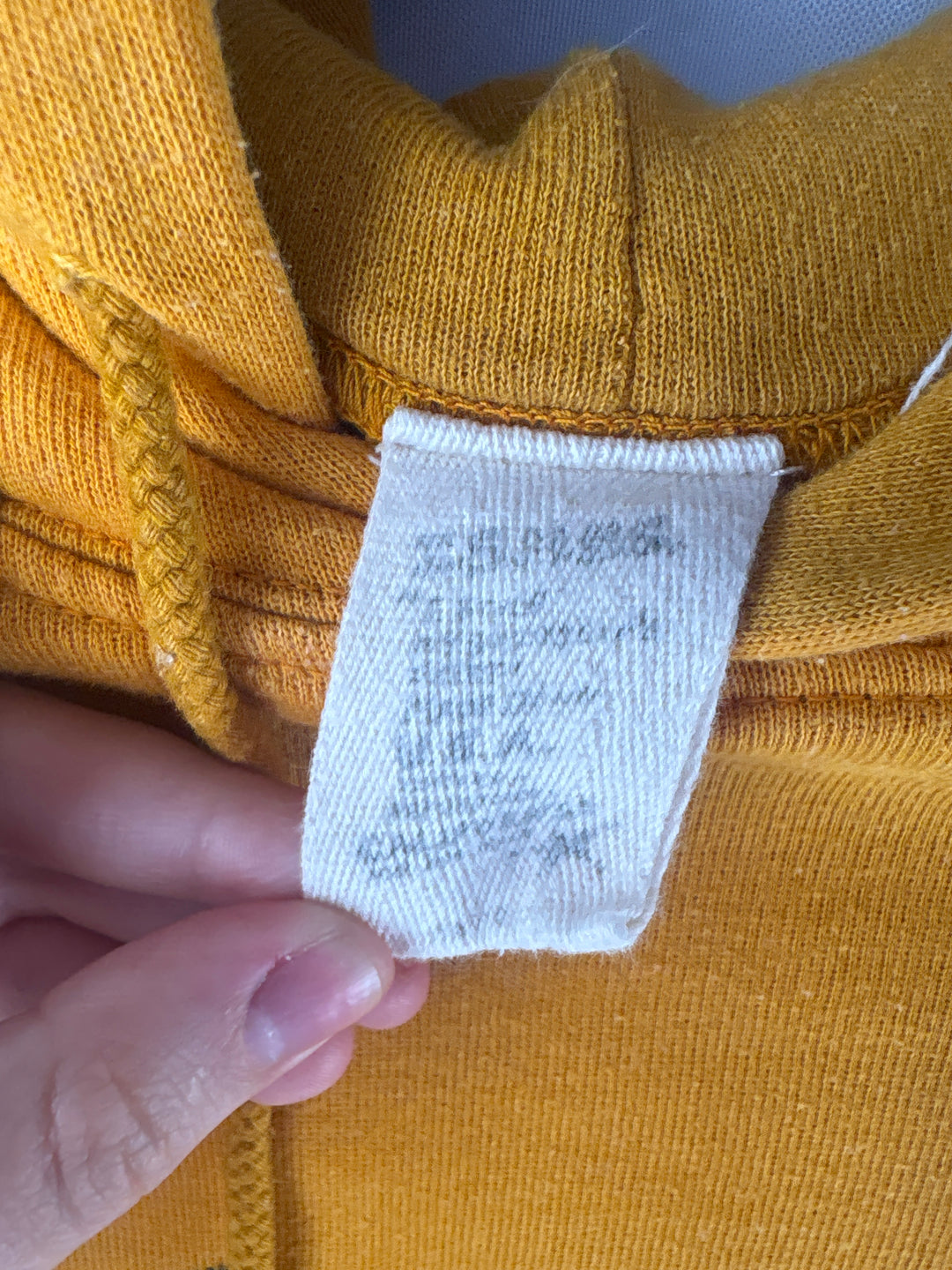 Women’s I.S.M.B.S Medium Yellow Smiley Crop Hoodie