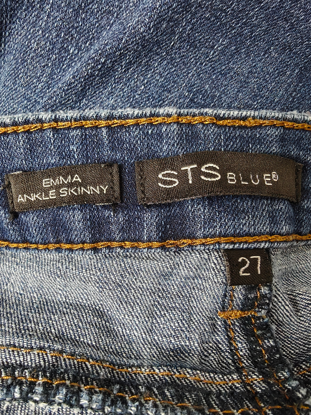 Women STS Blue Emma Ankle Skinny Jeans Blue Size 27