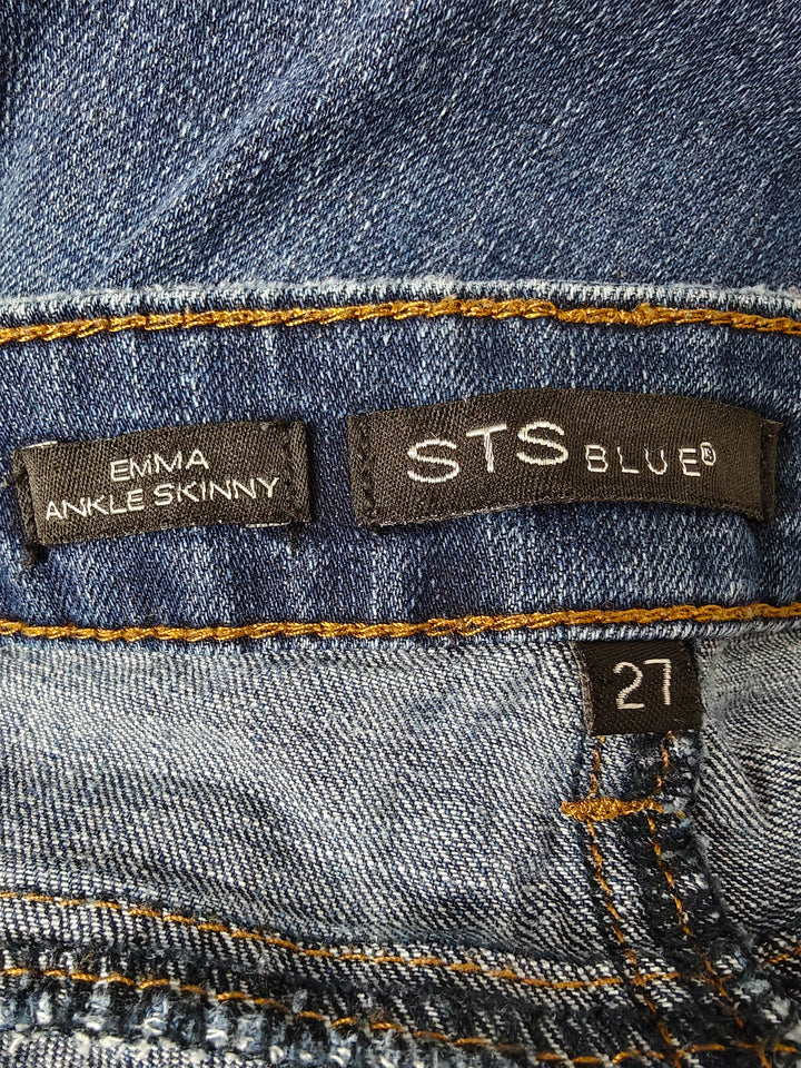 Women STS Blue Emma Ankle Skinny Jeans Blue Size 27