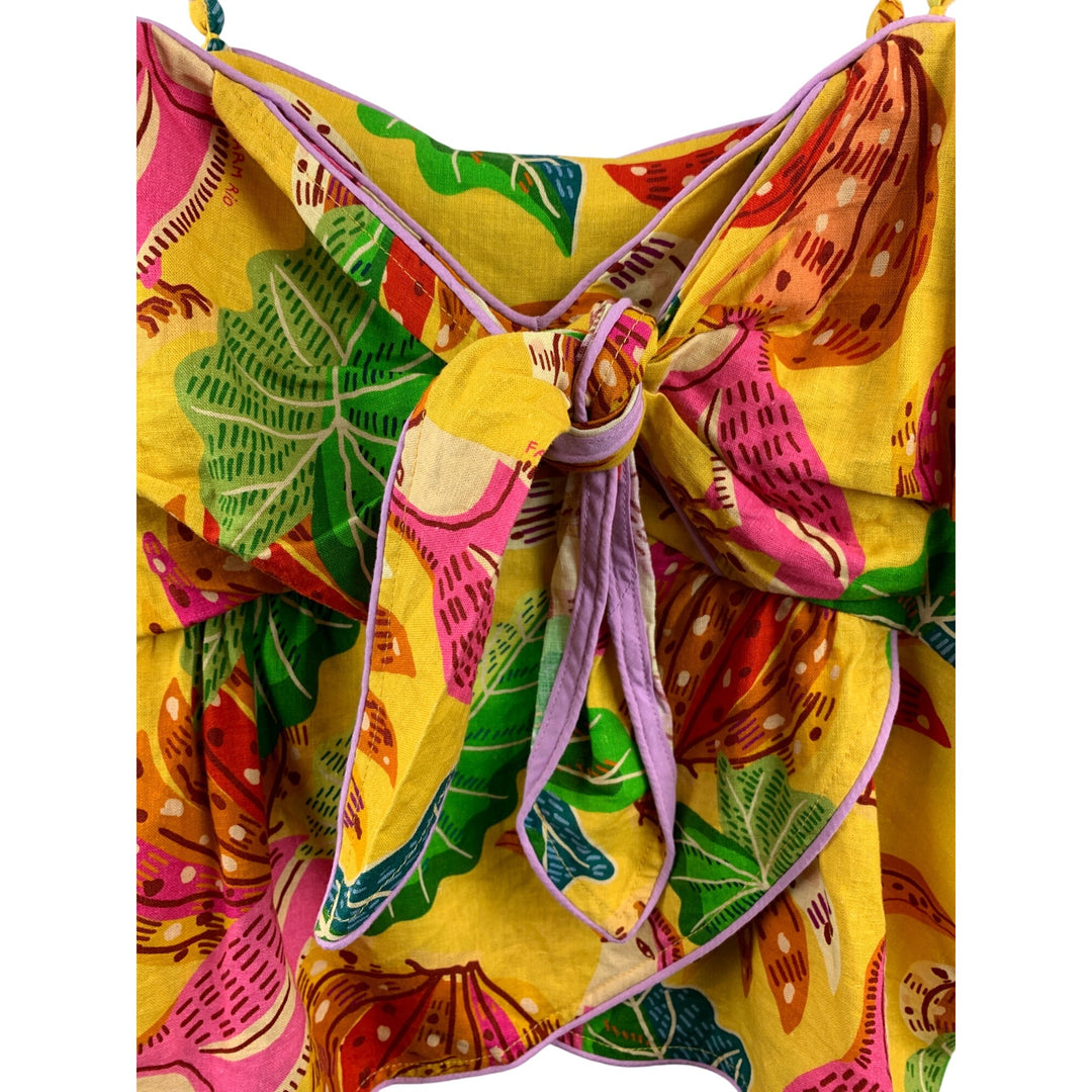 Women’s Farm Rio Tropical Inspired Beaded Top Size XL