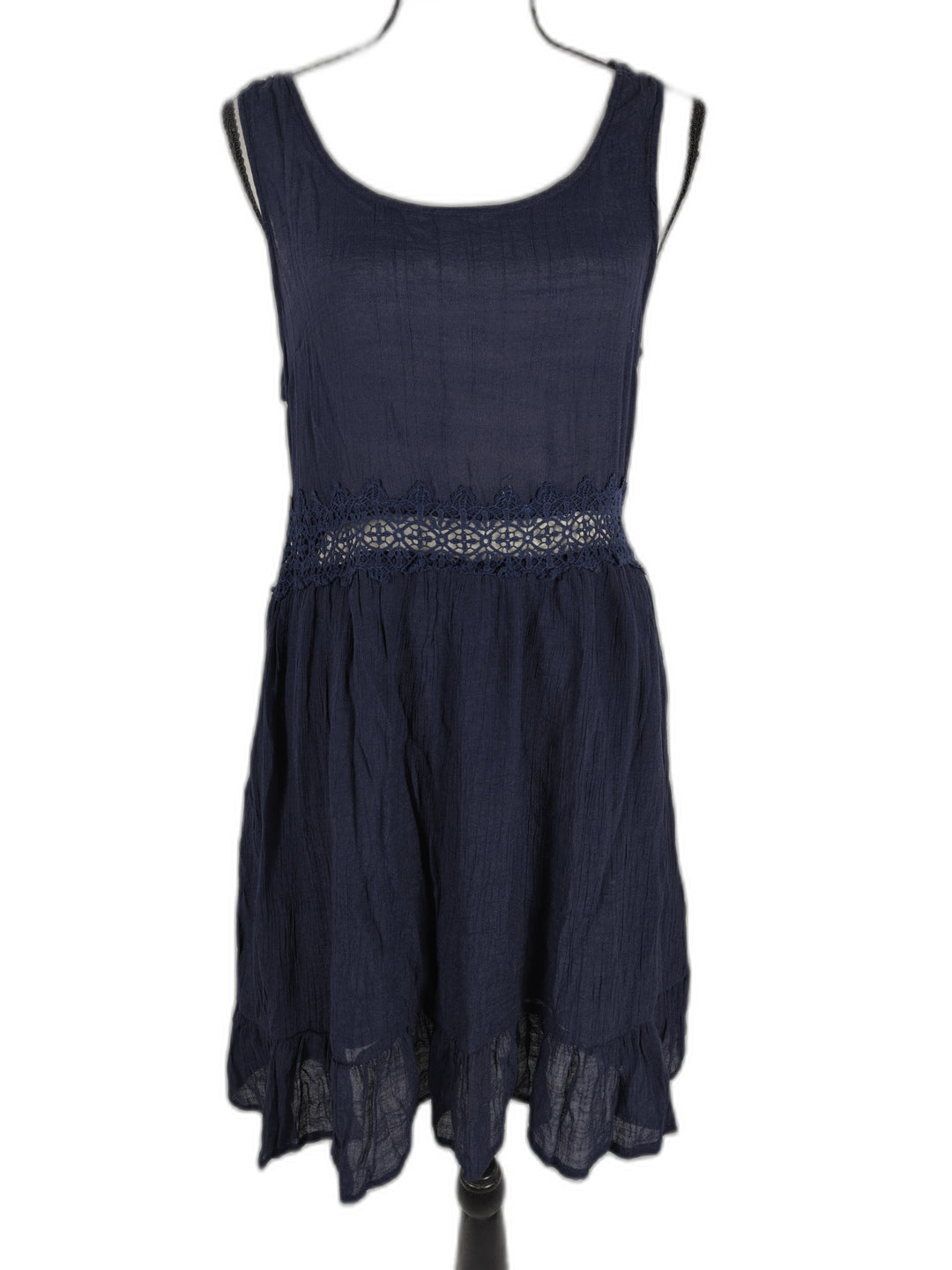 Women Blu Pepper Dress Navy Blue Size M