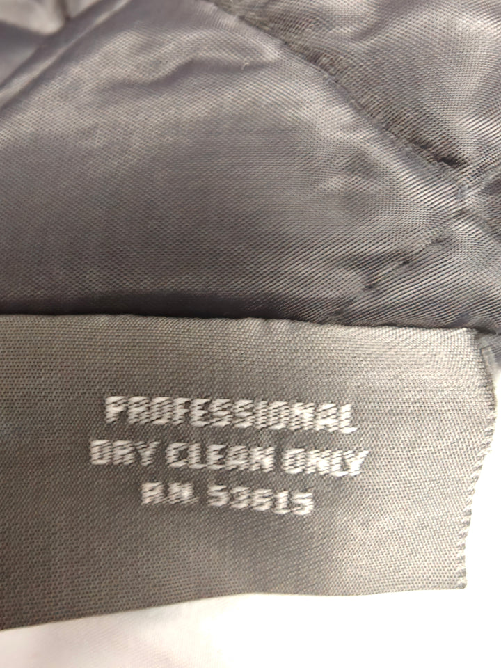 Koman Sport U.S. 760N Men's Black Wool Blend Peacoat Jacket XL Double Breasted