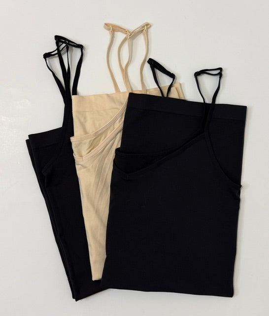 Nine West Essential Seamless Reversible Cami Bundle NWOT L/XL Set of 3