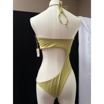One-Shoulder Cutout Monokini Swimsuit For Women
