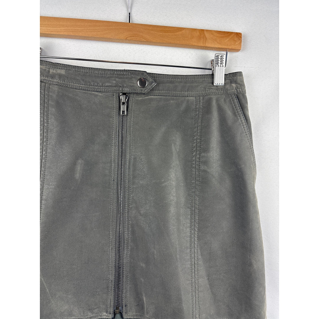 Women’s Free People Size 6 Heather Grey Faux Suede