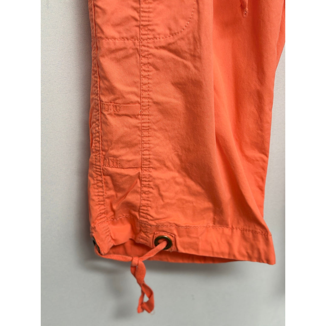 Women’s St. John’s Bay Coral Cargo Capris Size 14W