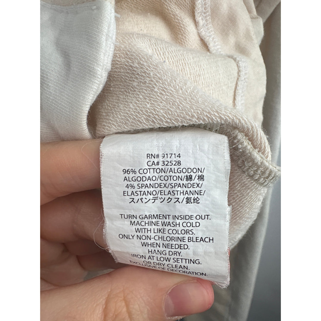Women’s Armani Exchange XL Cream & White Colorblock Jacket