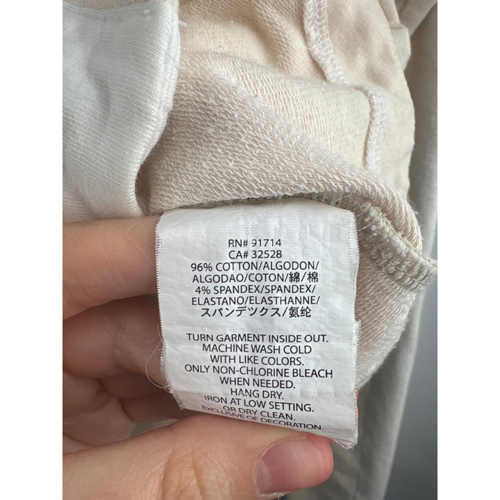 Women’s Armani Exchange XL Cream & White Colorblock Jacket