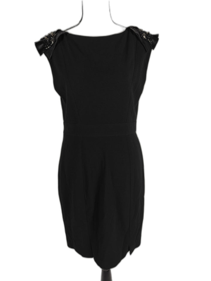 Women Eliza J New York Sheath Dress Black Size 6