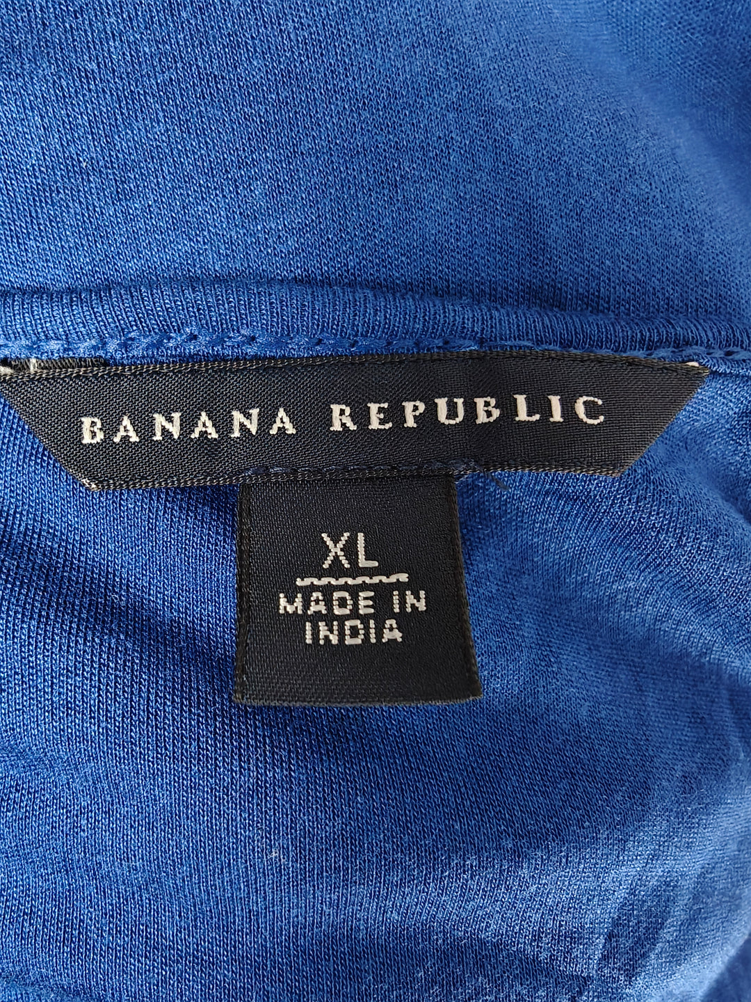 Women Banana Republic Sleeveless Embellished Tunic Top Royal Blue Size XL