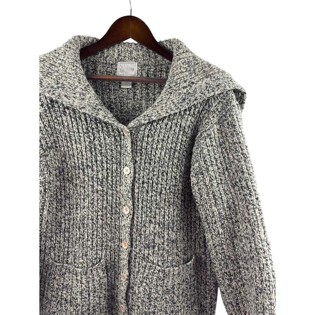 Women’s Cassini Large Gray Knit Cardigan