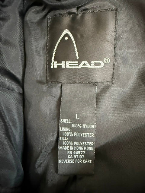 HEAD Men’s Insulated Black Ski Bib Pants SzL