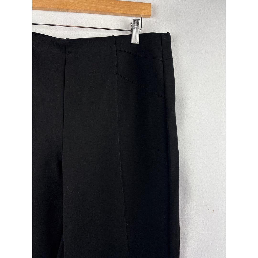 Women’s Susan Graver Large Black Spandex Slacks