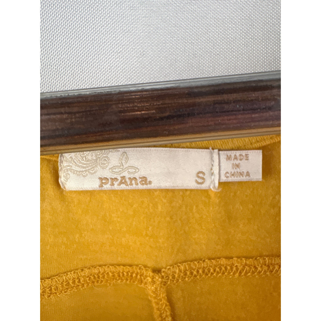 Women’s Prana Small Mustard Yellow Tank