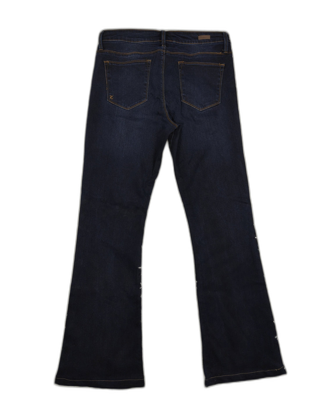 Womens KUT From The Kloth Dark Indigo Flare Jeans Size 12