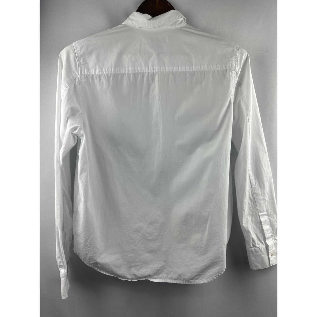 Women’s Calvin Klein White Button Down Dress Shirt Size M