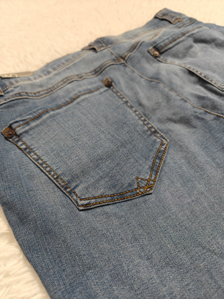 Womens Wit And Wisdom Ab Solution Itty Bitty Bootcut Jeans Blue Size 12 NWT