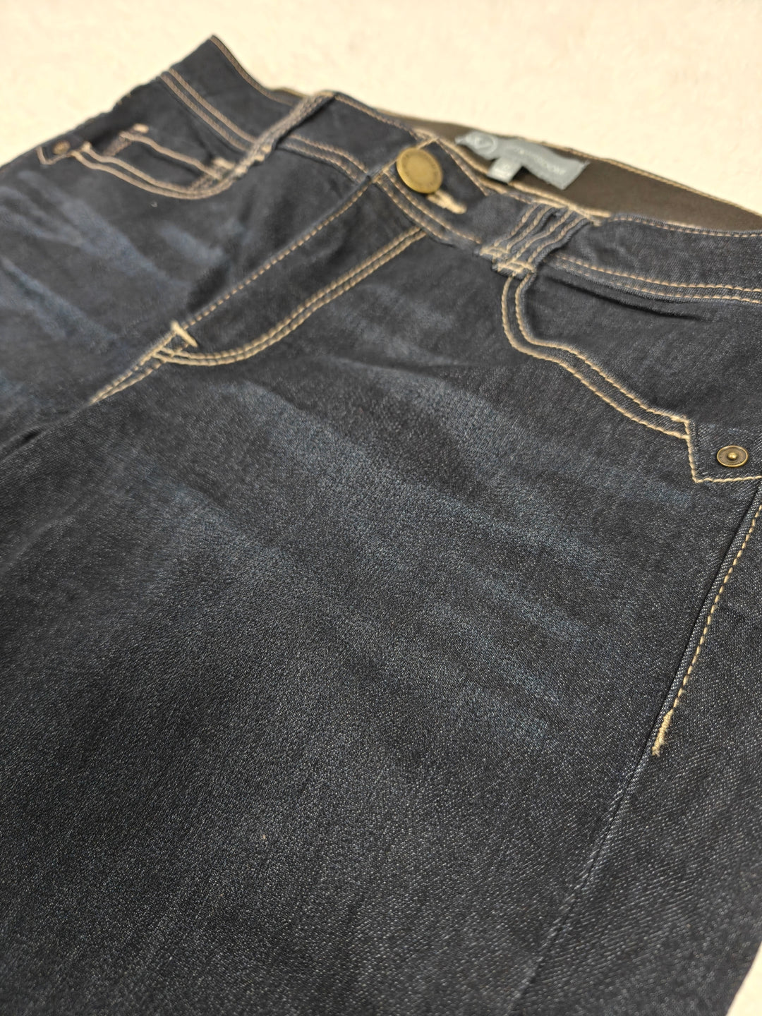 Wit And Wisdom Womens Dark Wash Bootcut Jeans Size 12