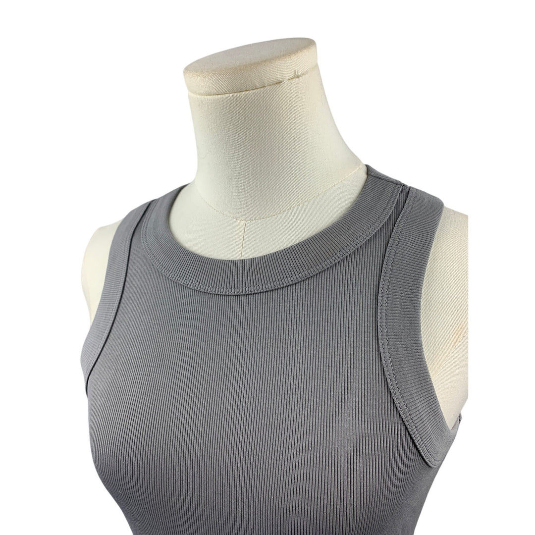 Women's Madewell Gray Soft Stretchy Tank Top - Size XXS