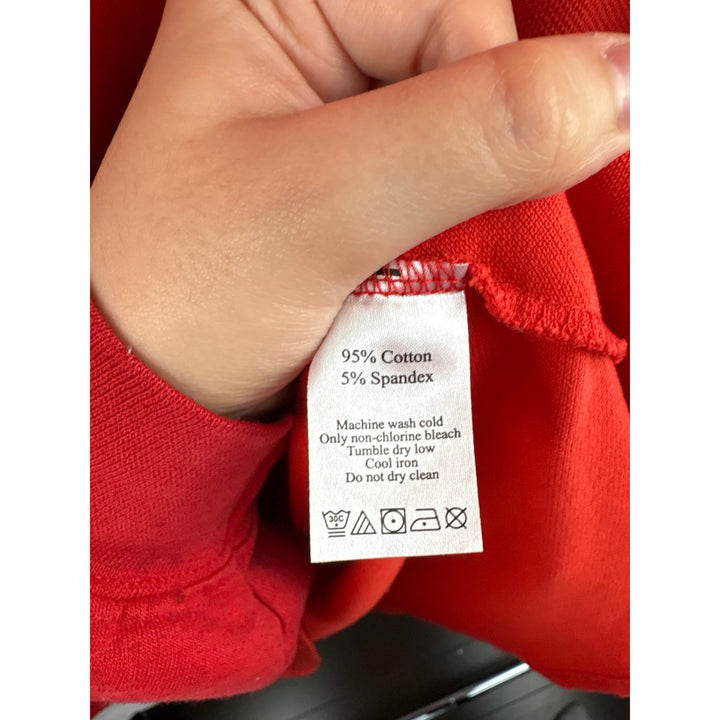 Women’s Duffield Lane Large Blood Orange Sleeveless Dress