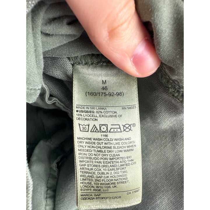 Women’s GAP Medium Army Green Lounge Shorts w/ Drawstring