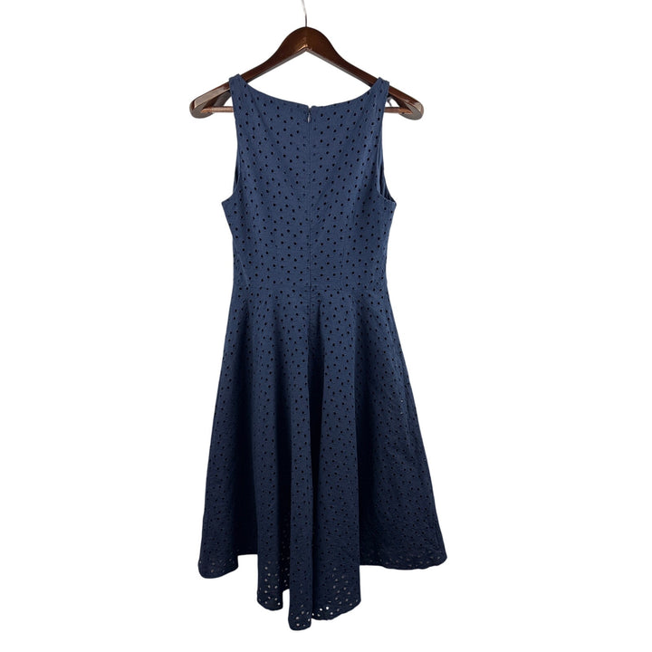 Women’s BB Dakota Size 2 Navy Blue Hi-low Dress w/ Triangular Cutouts
