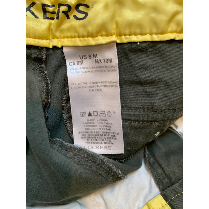 Dockers Mens Olive Green Chino Pants Size M