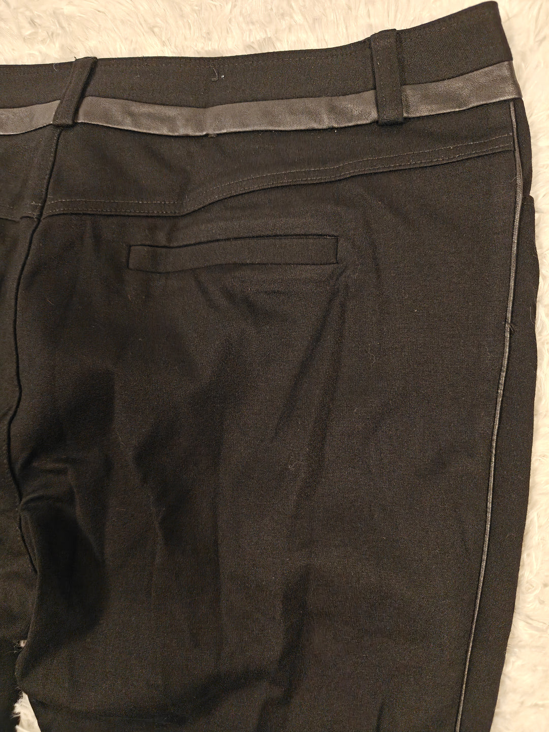 Womens INC International Concepts Bootcut Pants Black Size 14