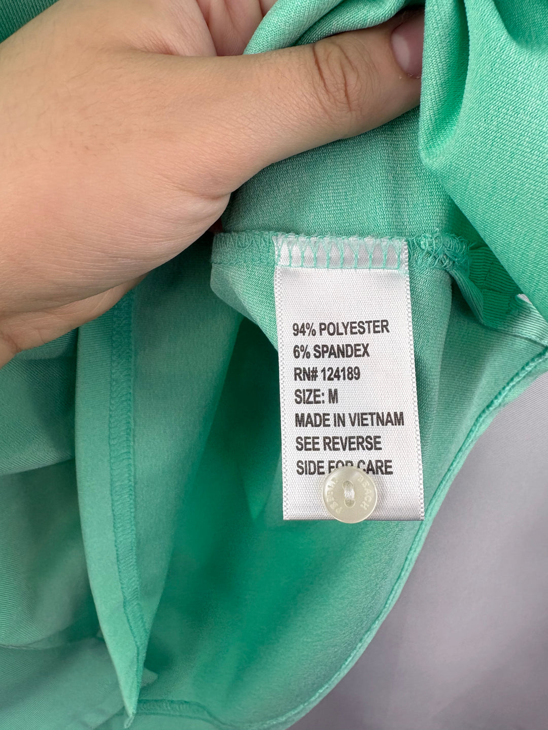 Women’s Pebble Beach Medium Seafoam Green Sports Polo