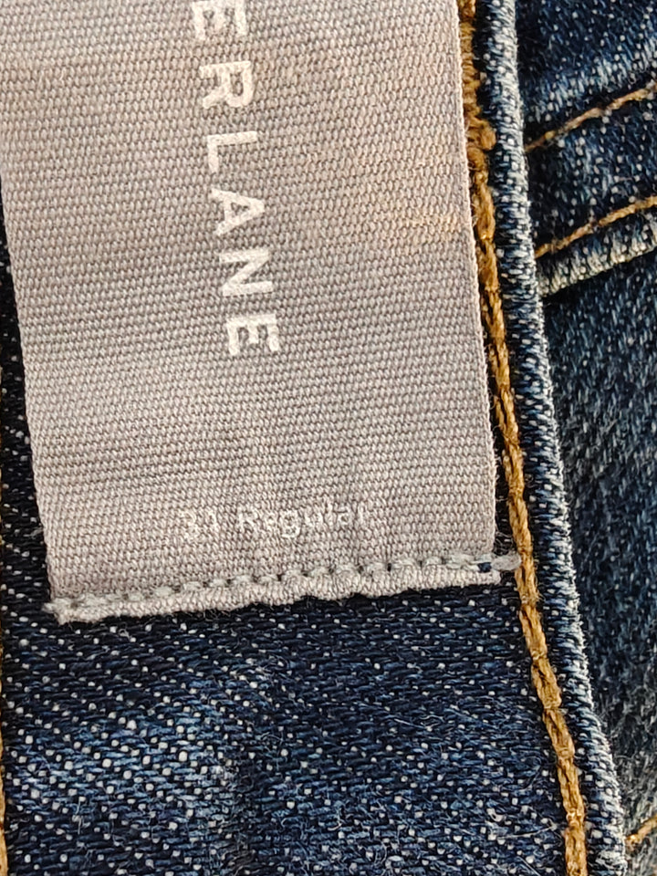 Womens Everlane Kick Crop Jeans Blue Size 29