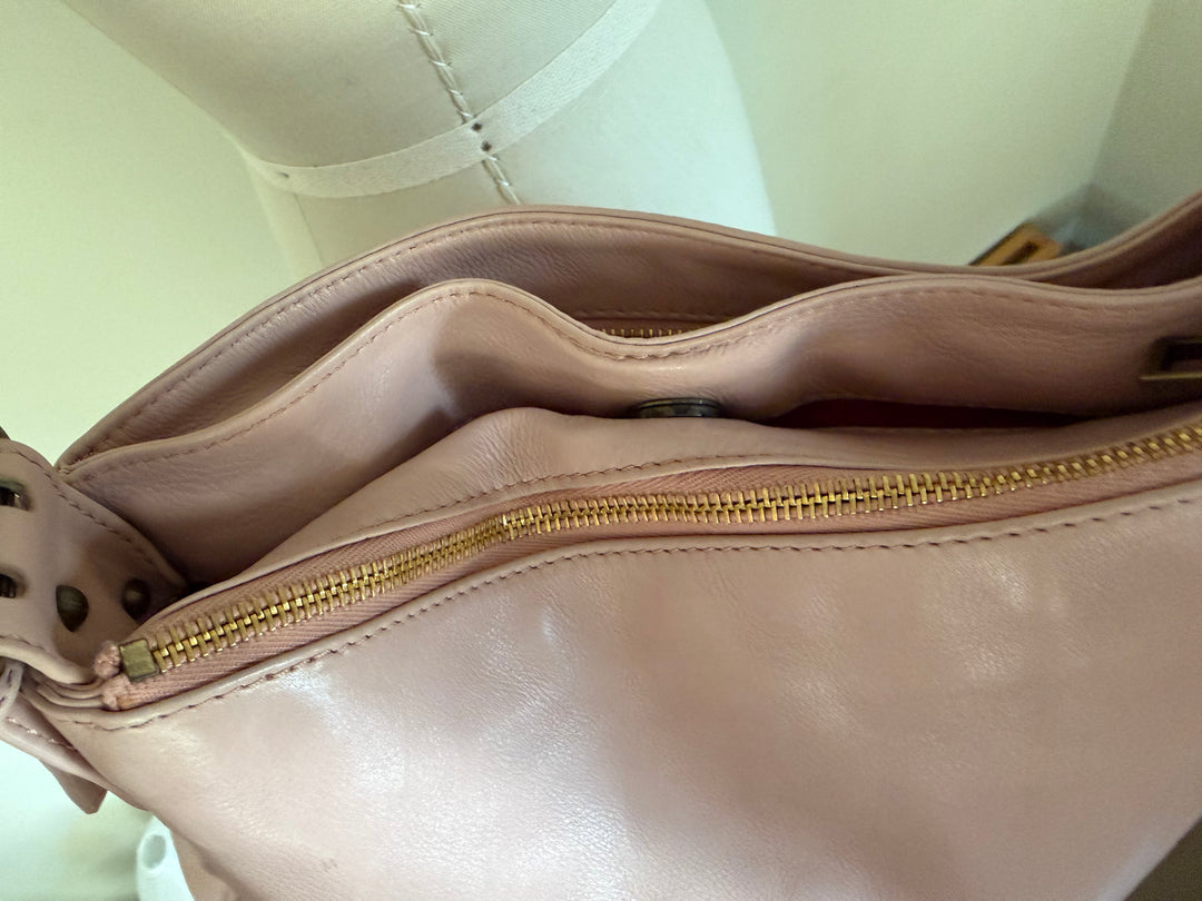 Marc Jacobs Collection Pink Leather Multi Pocket Shoulder Bag Y2K