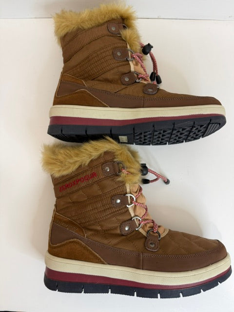 ZeroXposur Montana Short Waterproof Boots Toffee Leather Sz10
