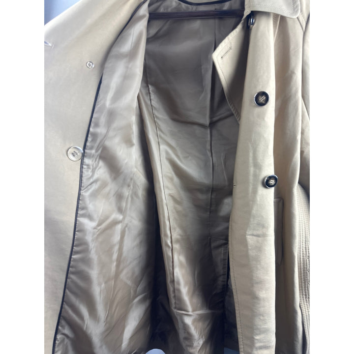 Women’s Kenneth Cole Mid length Beige Trench coat Size M