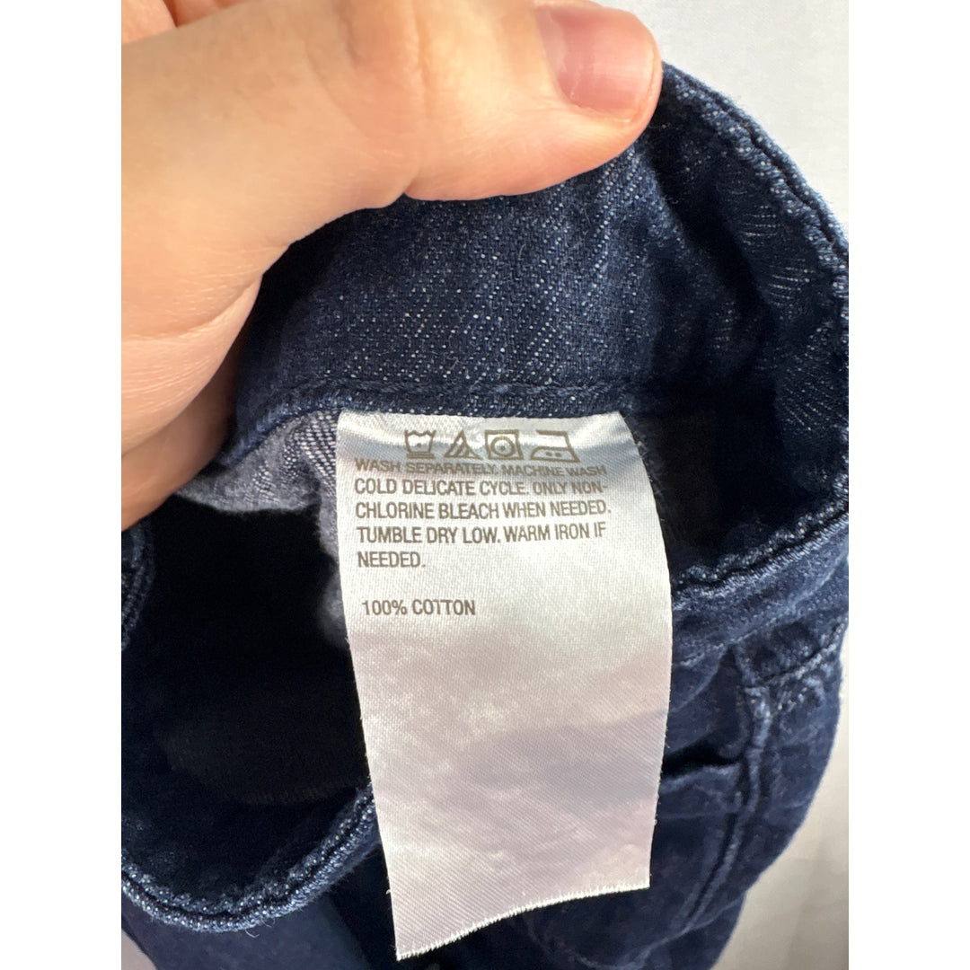 Women’s LOGO Size 16 Dark Blue Capri Jeans