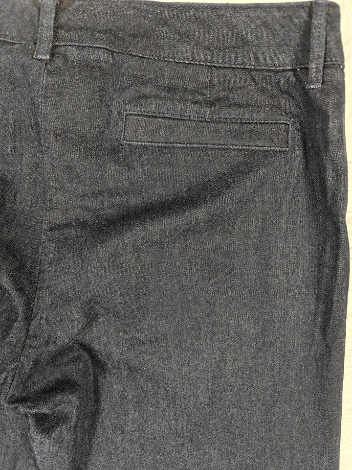 Womens Banana Republic Wide Leg Pants Dark Blue Size 31L