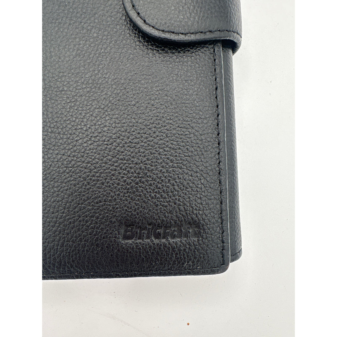 Women’s Bricraft Black Leather Snap Waller