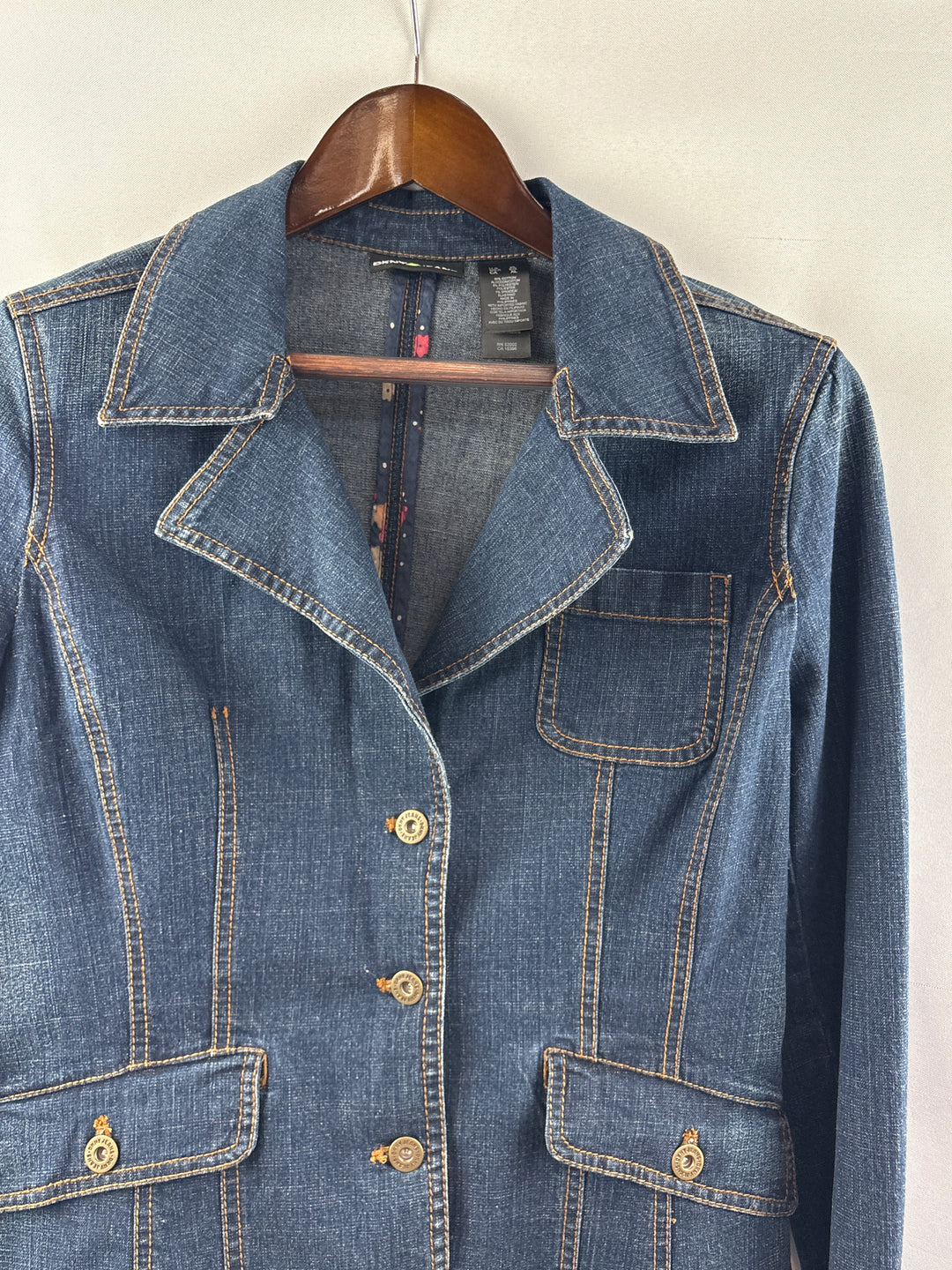 Women’s DKNY Jeans XL Blue Medium Wash Denim Jacket