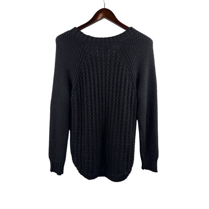 Women’s Calvin Klein Jeans XL Black Cable Knot Sweater