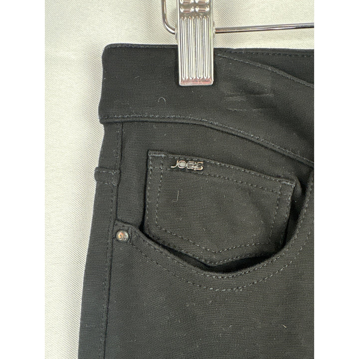 Joes Womens Skinny Black Pants Size 28 Rayon Blend
