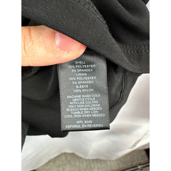 Women’s I.N.C International Concepts XL Black Long Meah Sleeve Blouse