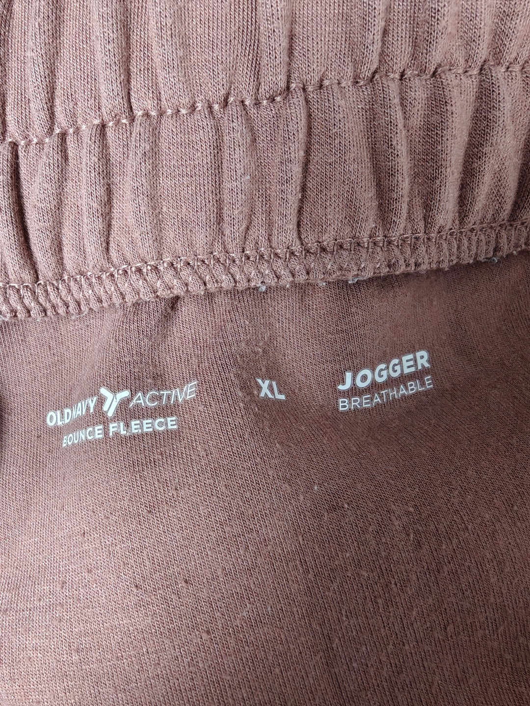 Womens Old Navy Active Jogger Sweatpants Rust Brown Size XL