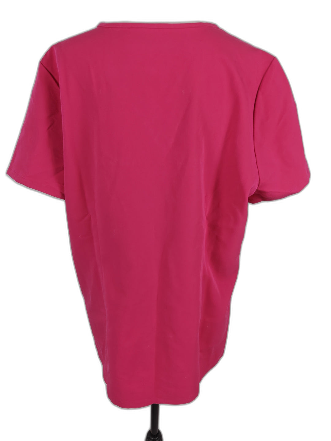 Womens FIGS Catarina Scrub Top Hot Pink Size XL