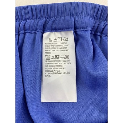 Linea By Louis DellOlio Blue Tiered Skirt XL