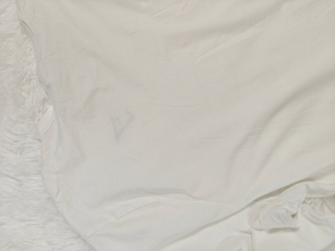 Mens Gymshark Long Sleeve T-Shirt White Size XXL
