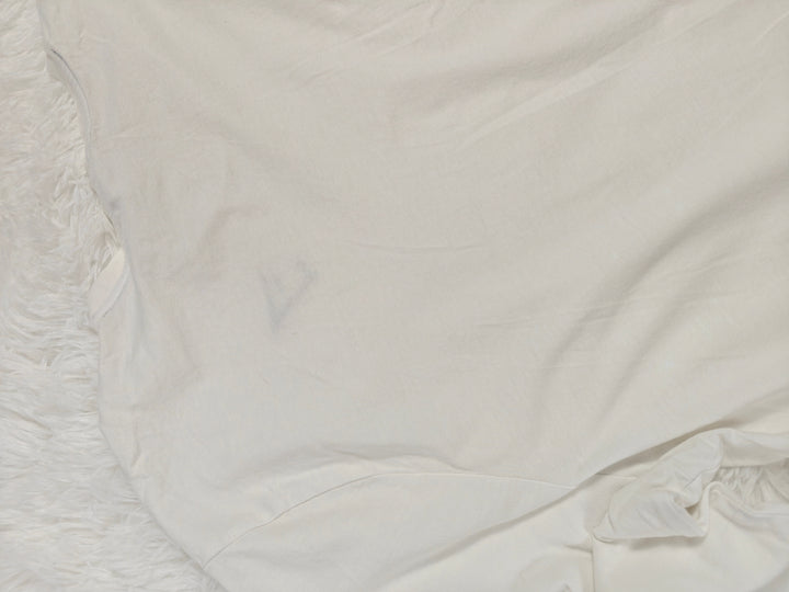 Mens Gymshark Long Sleeve T-Shirt White Size XXL